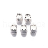 Tibetan Style Alloy European Beads TIBE-S314-94AS-RS-2