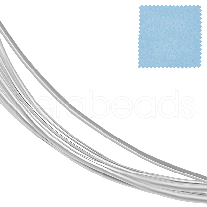 Beebeecraft 999 Fine Silver Sterling Silver Wire STER-BBC0006-66A-1