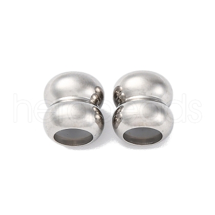 201 Stainless Steel Beads STAS-D301-18P-03-1