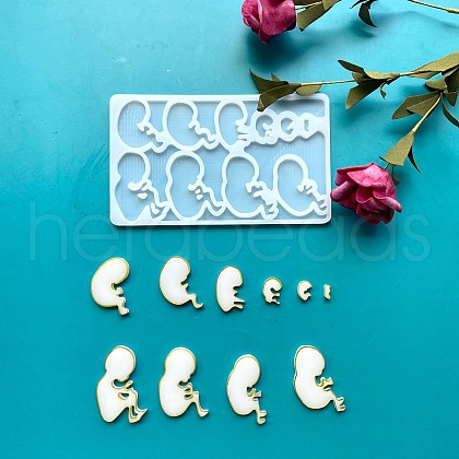 Baby Growth Chart DIY Food Grade Silicone Mold PW-WGC7125-01-1