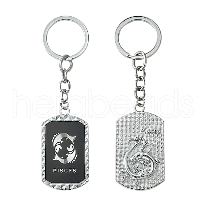 Alloy Enamel Keychain KEYC-YW00022-12-1