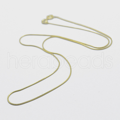 925 Sterling Silver Chain Necklaces STER-F039-10G-1