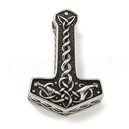 316 Surgical Stainless Steel Pendants STAS-E212-106AS-1