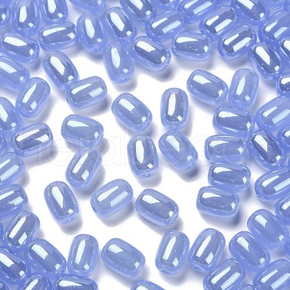 Opaque Glass Beads GLAA-Z012-01L-1