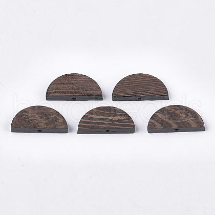 Natural Wenge Wood Beads WOOD-S053-12-1