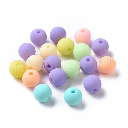 Acrylic Beads OACR-E009-04B-1