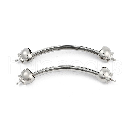 304 Stainless Steel Connector Charms STAS-M090-09P-1