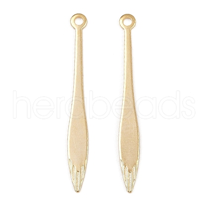 Brass Pendants KK-P310-10G-1