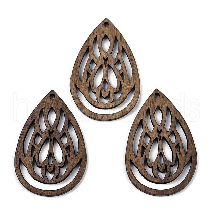 Walnut Wood Pendants WOOD-A025-04D-1