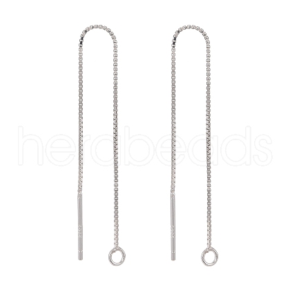 925 Sterling Silver Ear Stud Findings STER-I014-01S-A-1