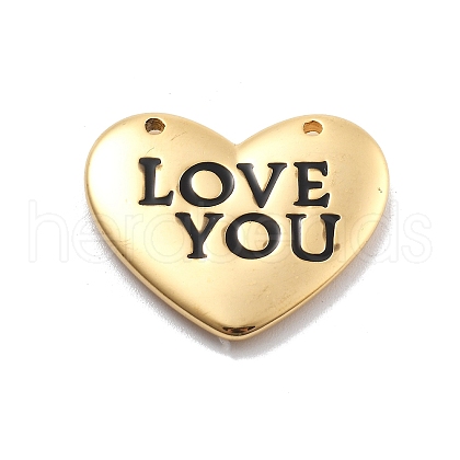 304 Stainless Steel Enamel Pendants RESI-R155-013G-1