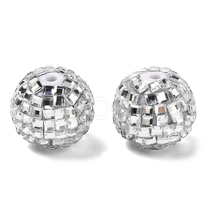 Oapque Acrylic Beads OACR-D307-01C-16MM-1