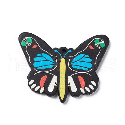 Opaque Resin Pendants RESI-I049-01C-1