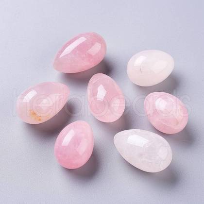 Natural Rose Quartz Egg Stone G-Z012-02B-1