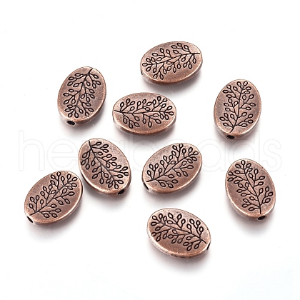 Tibetan Style Alloy Beads RLFH10181Y-NF-1