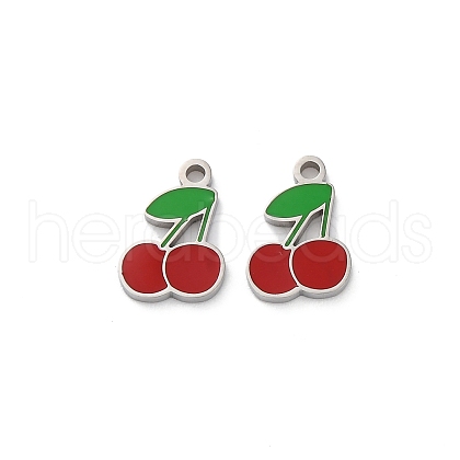 304 Stainless Steel Charms STAS-R005-14P-1