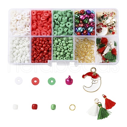 DIY Christmas Themed Jewelry Making Kits DIY-YW0002-78-1