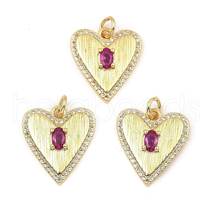 Rack Plating Real 18K Gold Plated Brass Pendants KK-B077-23G-1