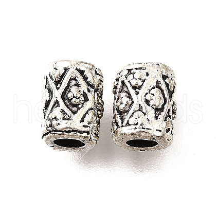 Tibetan Style Alloy Beads TIBE-L008-39AS-1