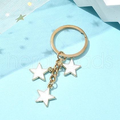 Star Alloy Enamel Keychain KEYC-YW00144-05-1