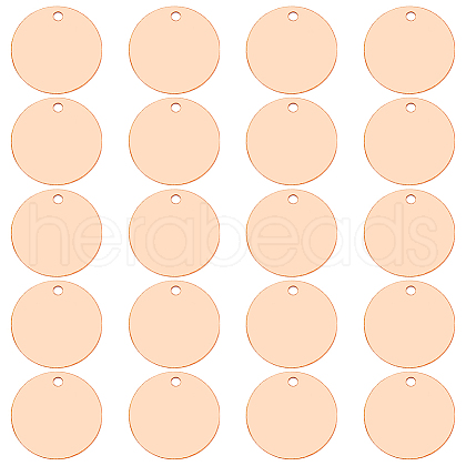 WADORN 20Pcs Copper Sheets KK-WR0001-24B-1