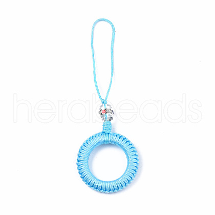 Polyester Tassel Woven Big Pendant Decorations FIND-N052-001F-1