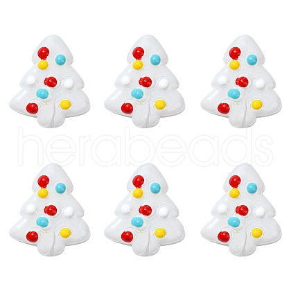 6Pcs Handmade Bumpy Glass Beads Strands LAMP-FS0001-16E-1