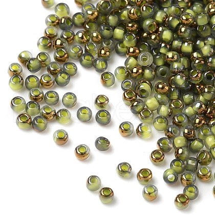 Electroplated Glass Beads GLAA-Q120-02A-05-1
