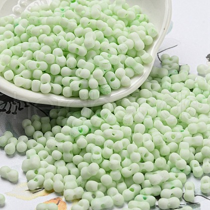Macaron Color Opaque Frosted Glass Seed Beads X1-SEED-K009-12B-06-1
