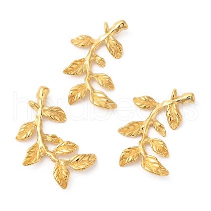Ion Plating(IP) 304 Stainless Steel Pendants STAS-R122-07G-1
