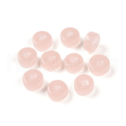 Imitation Jade Glass Beads X1-GLAA-N007-6x3mm-B02-1