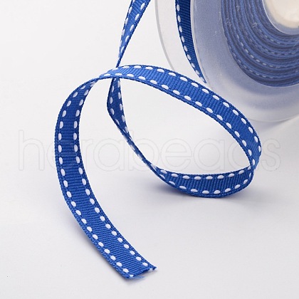 Grosgrain Polyester Ribbons for Gift Packings SRIB-I001-009-352W-1