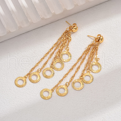 Elegant and Versatile Tassel Earrings for Women AK7035-1