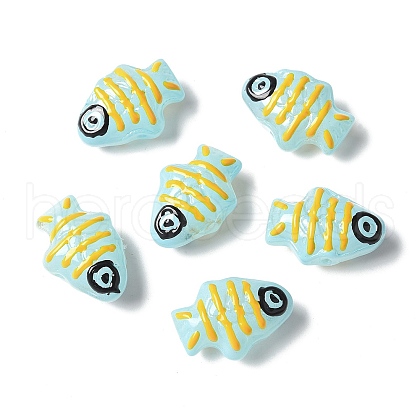 Handmade Lampwork Enamel Beads BLOW-D300-04C-1