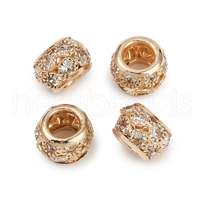 Beass Rhinestone European Beads KK-U071-01KCG-1