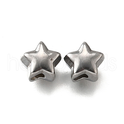 304 Stainless Steel Beads STAS-V009-03P-1