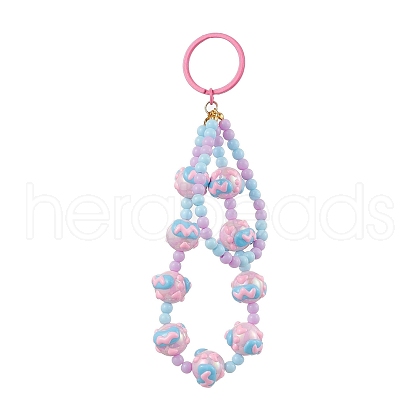 Opaque Acrylic Keychains KEYC-JKC00789-1