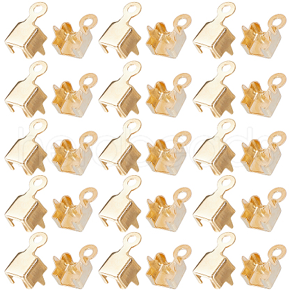 SUNNYCLUE 300Pcs Brass Pendant Rhinestone Settings KK-SC0004-56G-1