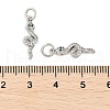 Brass Micro Pave Cubic Zirconia Pendants KK-U056-07P-3
