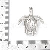 Brass Micro Pave Cubic Zirconia Pendants KK-A241-09P-3