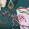 GOMAKERER 18 Strands 18 Styles Christmas Theme Electroplate Glass Beads Strands EGLA-GO0001-01-5