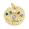 Rack Plating Brass Pendants KK-Q028-16G-1