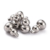 304 Stainless Steel Beads X-STAS-B011-05B-P-2