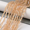 Imitation Jade Glass Beads Strands EGLA-YW0003-19A-20-2