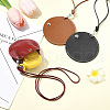 Leather Bluetooth Earphone Storage Bag Hanging Neck Necklace ST-CJ0027-03-6