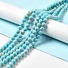 Synthetic Turquoise and Sea Shell Assembled Beads Strands G-D482-01D-07-1