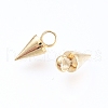 304 Stainless Steel Pendants STAS-G214-47G-04-2