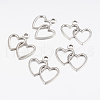 Tibetan Style Pendants A0943Y-G-RS-2