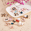 Alloy Enamel Pendants ENAM-TA0002-10-7