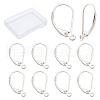 CREATCABIN 5Pair 925 Sterling Silver Leverback Earring Findings STER-CN0001-13-1